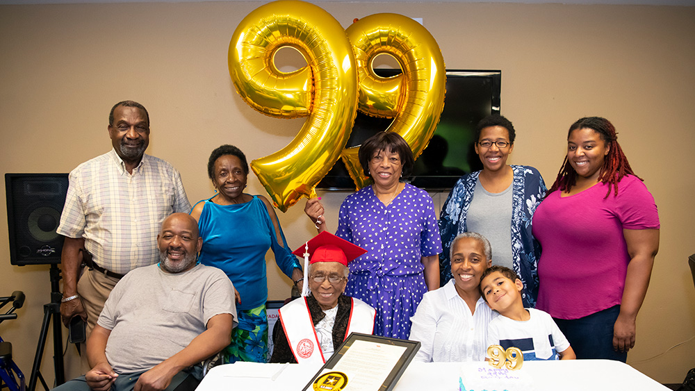 Elizabeth's 99th birthday celebration